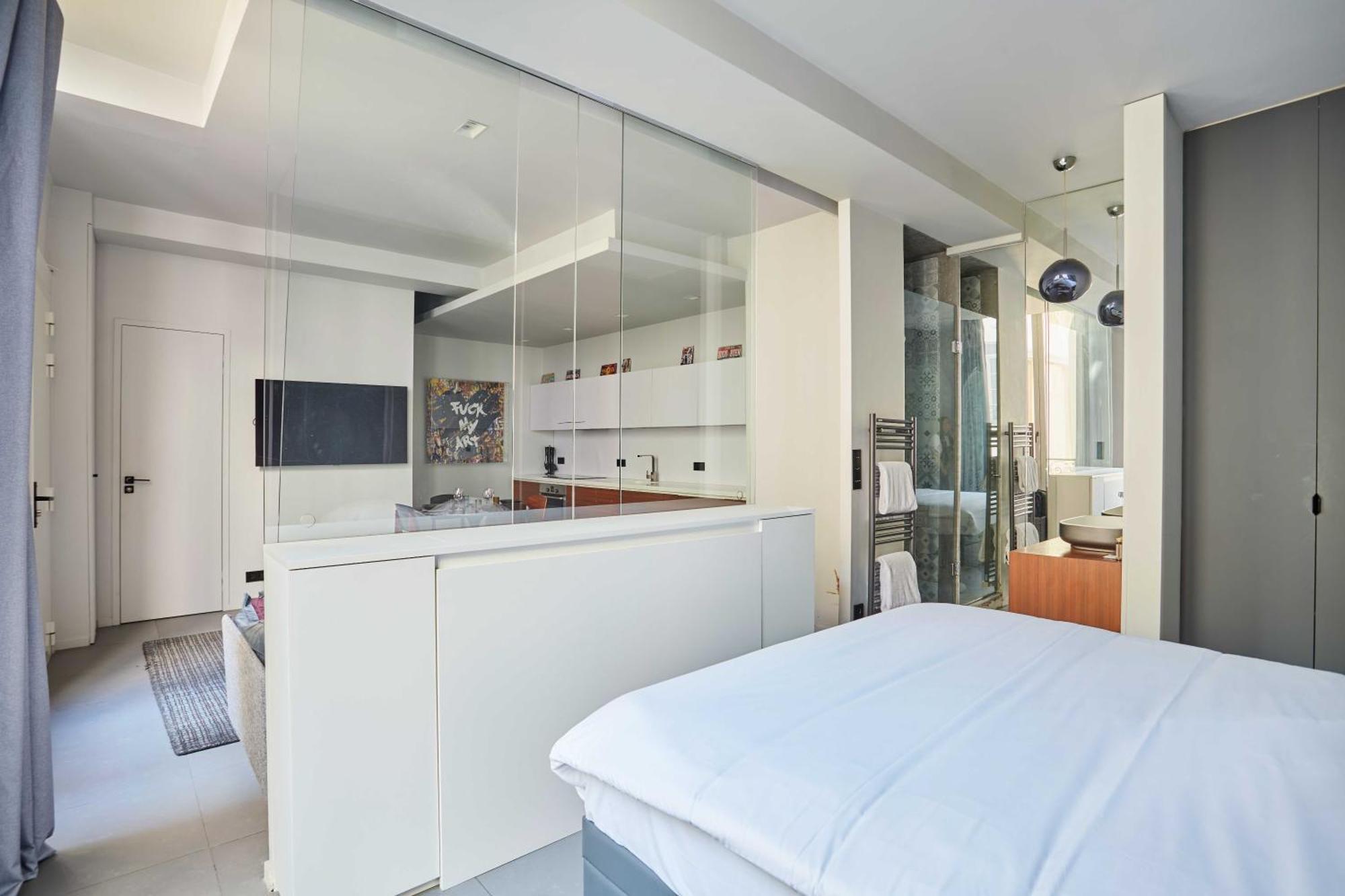 Modern - 1br-2p - Heart Of Le Marais Parijs